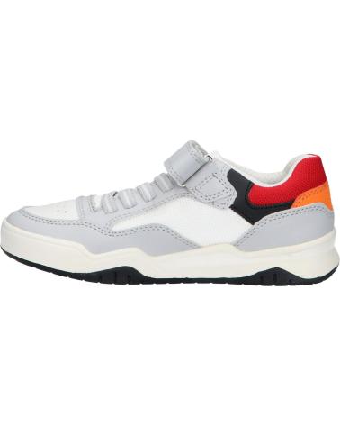 Esportes  de Menino GEOX J167RB 0FEFU J PERTH C1234 LT GREY-RED GRIS
