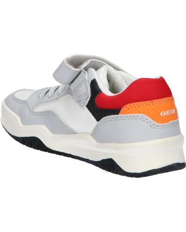 Esportes  de Menino GEOX J167RB 0FEFU J PERTH C1234 LT GREY-RED GRIS