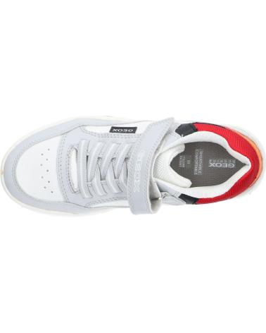 Esportes  de Menino GEOX J167RB 0FEFU J PERTH C1234 LT GREY-RED GRIS