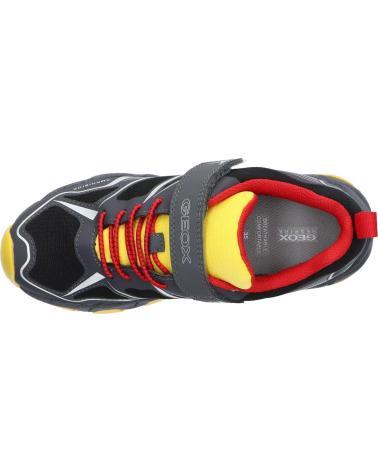 Esportes  de Menino GEOX J453ZC 0FU9J J MAGNETAR B ABX C0070 DK GREY-YELLOW