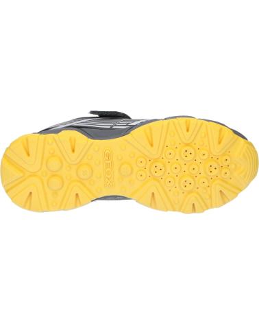 Esportes  de Menino GEOX J453ZC 0FU9J J MAGNETAR B ABX C0070 DK GREY-YELLOW