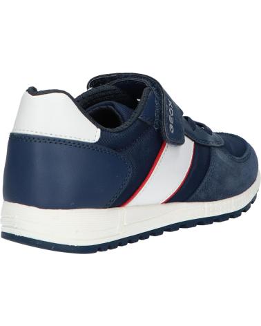 Sportif pour Garçon GEOX  J459EA 0FU54 J ALBEN C0735 NAVY-RED C0735