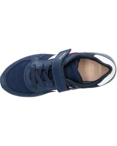 Sportif pour Garçon GEOX  J459EA 0FU54 J ALBEN C0735 NAVY-RED C0735