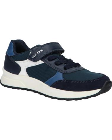 Sneaker für Junge GEOX J45GMD 0FU54 J BRIEZEE CF44M NAVY-DK BLUE MARINO