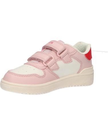 Deportivas de Niña GEOX J45HXB 000BC J WASHIBA C1M8W LT IVORY-LT ROSE