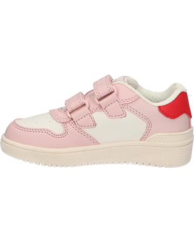 Deportivas de Niña GEOX J45HXB 000BC J WASHIBA C1M8W LT IVORY-LT ROSE