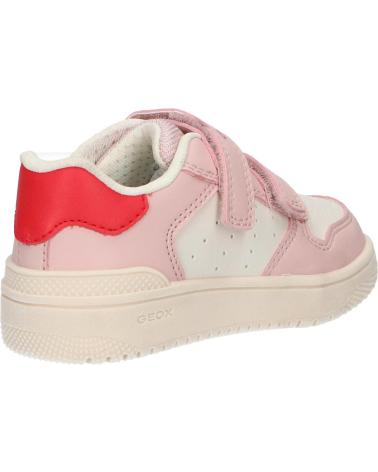 Deportivas de Niña GEOX J45HXB 000BC J WASHIBA C1M8W LT IVORY-LT ROSE