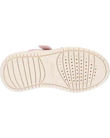 Deportivas de Niña GEOX J45HXB 000BC J WASHIBA C1M8W LT IVORY-LT ROSE