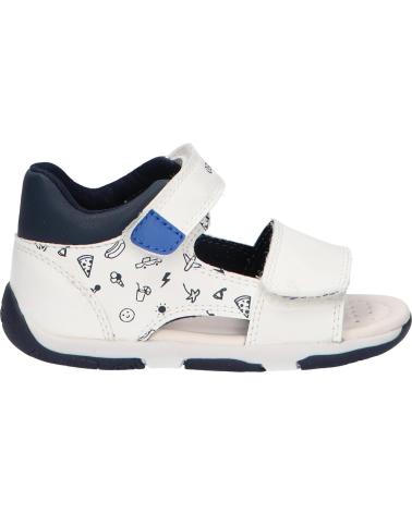 Sandales pour Garçon geox B450XB 000BC B SANDAL TAPUZ C0293 WHITE-ROYAL