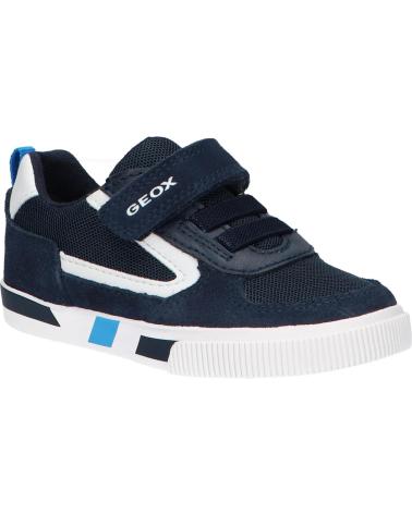 Esportes  de Menino GEOX  B45A7B 02214 B KILWI C4211 NAVY-WHITE C4211