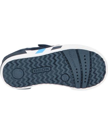 Esportes  de Menino GEOX  B45A7B 02214 B KILWI C4211 NAVY-WHITE C4211