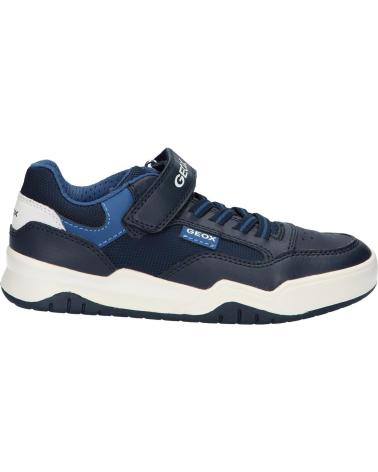 Sportif pour Garçon GEOX J167RB 0FEFU J PERTH CF44M NAVY-DK BLUE