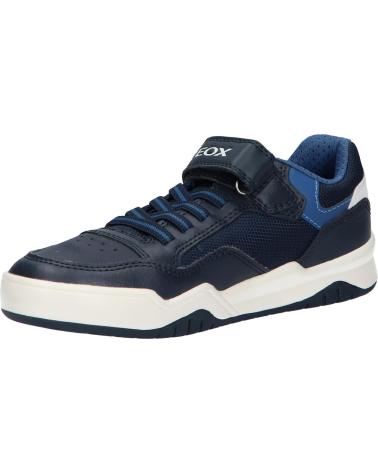 Sneaker für Junge GEOX J167RB 0FEFU J PERTH CF44M NAVY-DK BLUE