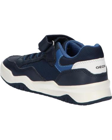 Sneaker für Junge GEOX J167RB 0FEFU J PERTH CF44M NAVY-DK BLUE