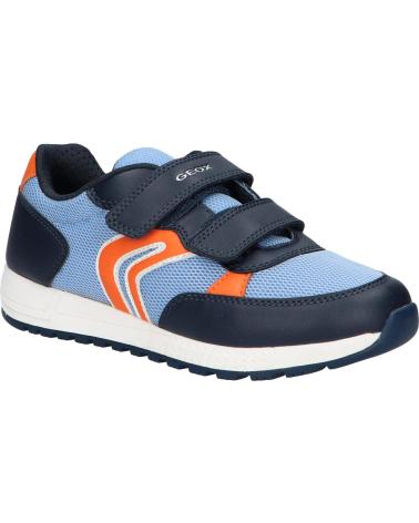 Deportivas de Niño GEOX J459EC 01454 J ALBEN C0573 LT BLUE-ORANGE