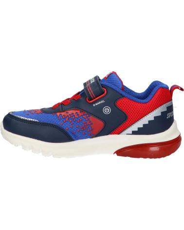 Sneaker für Junge GEOX J45LBF 014CE J CIBERDRON C0735 NAVY-RED NAVY-RED