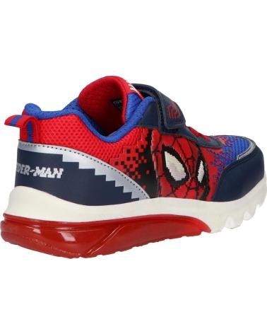 Sneaker für Junge GEOX J45LBF 014CE J CIBERDRON C0735 NAVY-RED NAVY-RED