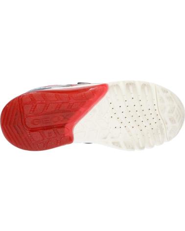 Sneaker für Junge GEOX J45LBF 014CE J CIBERDRON C0735 NAVY-RED NAVY-RED