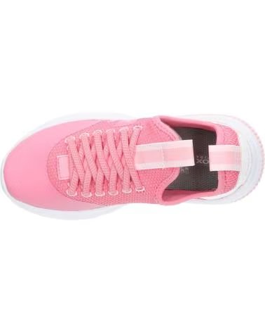 Sneaker für GEOX DAMEN- UND MÄDCHEN-SNEAKER J45LXB 0159J J ACTIVART C7Q1Z LT CORAL-WHITE
