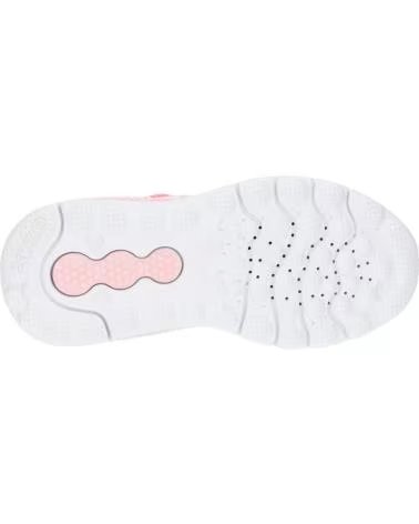 Sneaker für GEOX DAMEN- UND MÄDCHEN-SNEAKER J45LXB 0159J J ACTIVART C7Q1Z LT CORAL-WHITE