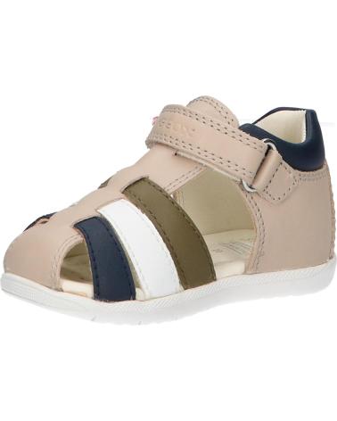 Sandálias de Menino geox B254VA 085BC B SANDAL MACCHIA C5244 BEIGE-MULTICOLOR