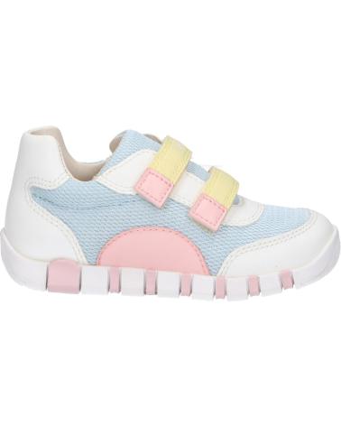 girl Trainers GEOX B3558A 01454 B IUPIDOO C0B1Z CRYSTAL-WHITE