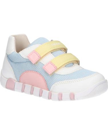 girl Trainers GEOX B3558A 01454 B IUPIDOO C0B1Z CRYSTAL-WHITE