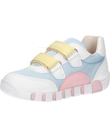 girl Trainers GEOX B3558A 01454 B IUPIDOO C0B1Z CRYSTAL-WHITE