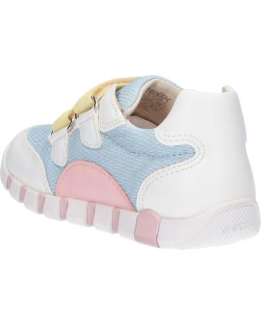 girl Trainers GEOX B3558A 01454 B IUPIDOO C0B1Z CRYSTAL-WHITE