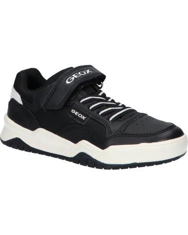 Sneaker für Junge GEOX J167RB 0FEFU J PERTH C0127 BLACK-WHITE
