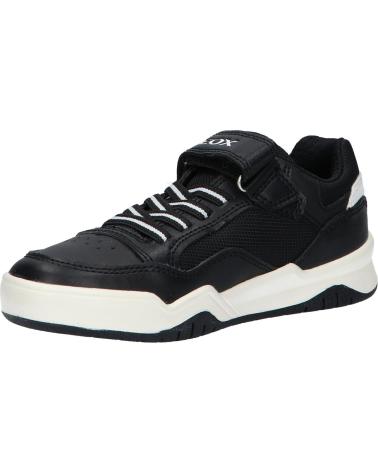 Sneaker für Junge GEOX J167RB 0FEFU J PERTH C0127 BLACK-WHITE