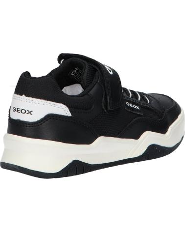 Sneaker für Junge GEOX J167RB 0FEFU J PERTH C0127 BLACK-WHITE