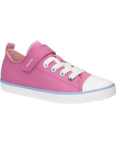 Deportivas de Niña GEOX J454NA 00010 J GISLI C8006 DK PINK