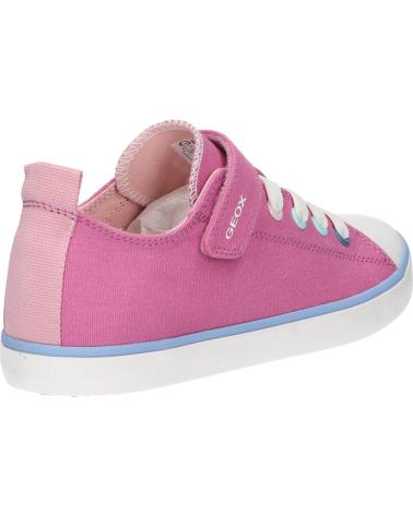 Deportivas de Niña GEOX J454NA 00010 J GISLI C8006 DK PINK