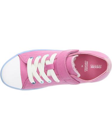 Deportivas de Niña GEOX J454NA 00010 J GISLI C8006 DK PINK