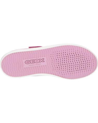 Deportivas de Niña GEOX J454NA 00010 J GISLI C8006 DK PINK