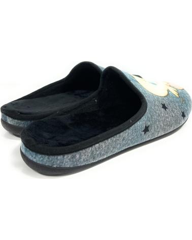Pantufas de Mulher e Homem e Menino PONNY ZAPATILLAS CASA CABALLERO RELAX DIBUJOS GRIS