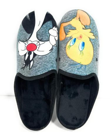 Pantufas de Mulher e Homem e Menino PONNY ZAPATILLAS CASA CABALLERO RELAX DIBUJOS GRIS