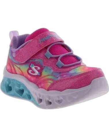 Sneaker für Mädchen SKECHERS ZAPATILLAS FLUTTER HEART LIGHTS PARA NINAS EN COLOR ROSA