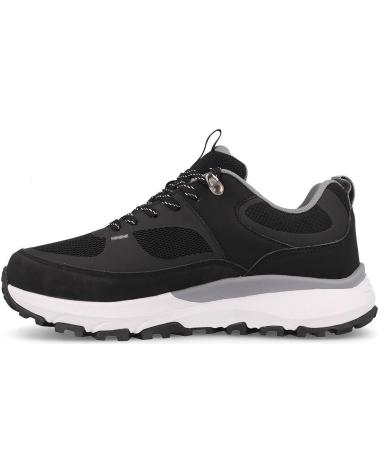 Sportivo-De-Hombre-PAREDES-ZAPATILLAS-TREKKING-HOMBRE-LAMAS--NEGRO-NEGRO-NEGRO