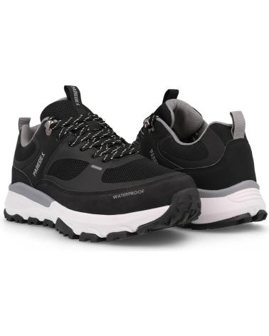 Sportivo-De-Hombre-PAREDES-ZAPATILLAS-TREKKING-HOMBRE-LAMAS--NEGRO-NEGRO-NEGRO