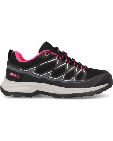 Sneaker für Damen PAREDES ZAPATILLAS TREKKING MUJER RINLO  NEGRO NEGRO NEGRO