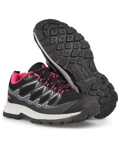 Sportif pour Femme PAREDES ZAPATILLAS TREKKING MUJER RINLO  NEGRO NEGRO NEGRO