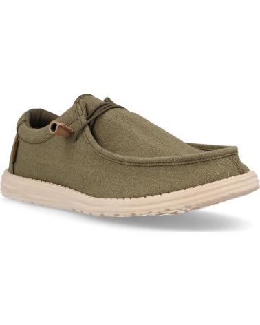 Scarpe-da-barca-per-uomo-PAREDES-ZAPATILLAS-CASUAL-HOMBRE-NAVAL--KAKI-KAKI-KAKI