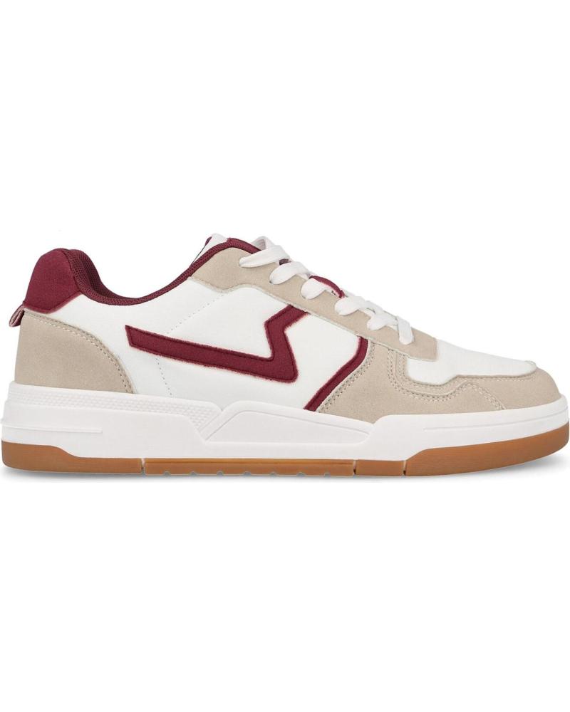 Esportes--De-Hombre-PAREDES-ZAPATILLAS-CASUAL-HOMBRE-GUINATE--BURDEOS-BURDEOS-BURDEOS