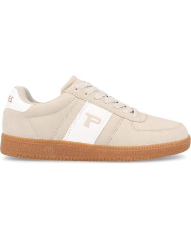 Sportivo per Donna PAREDES ZAPATILLAS CASUAL MUJER AREGUME  BEIGE BEIGE BEIGE