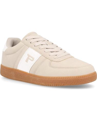 Sportivo per Donna PAREDES ZAPATILLAS CASUAL MUJER AREGUME  BEIGE BEIGE BEIGE