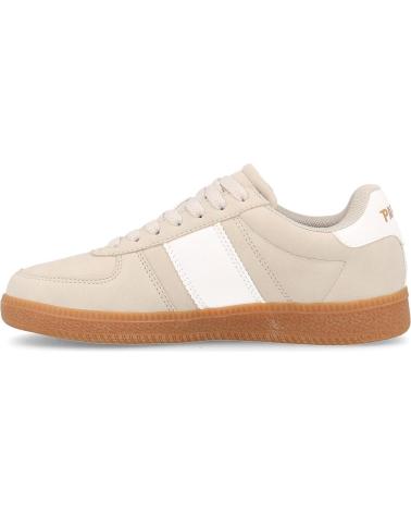 Sportivo per Donna PAREDES ZAPATILLAS CASUAL MUJER AREGUME  BEIGE BEIGE BEIGE