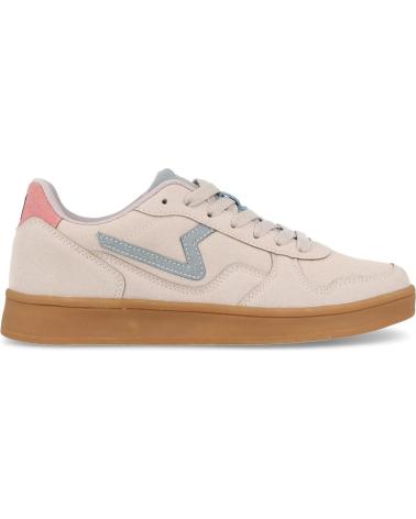 Esportes  de Mulher PAREDES ZAPATILLAS CASUAL MUJER NUARBE BEIGE BEIGE MARINO BEIGE MARINO