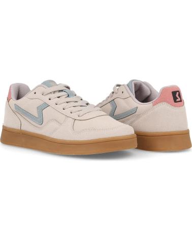 Esportes  de Mulher PAREDES ZAPATILLAS CASUAL MUJER NUARBE BEIGE BEIGE MARINO BEIGE MARINO